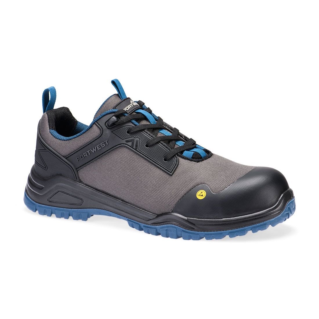 Composite Mesh Low Shoe S3S ESD SR FO , 38, , Black/Teal