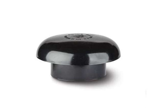 110mm Soil Vent Cowl Black