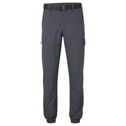 Stretch Lightweight Cuffed Trousers, 30, S, Metal Grey Short