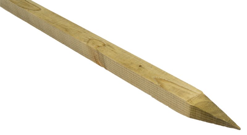 600mm Sawn Pointed Timber Peg Treated 47mm x 50mm