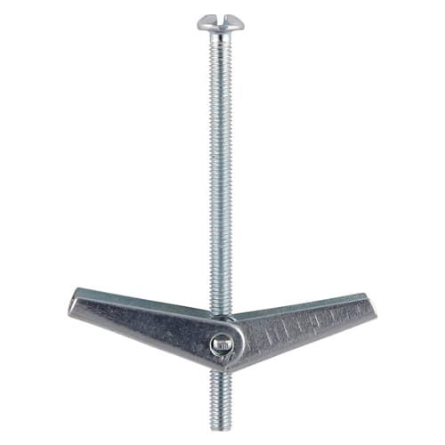 Spring Toggle Plasterboard Fixings 5 x 50mm (100/Box)