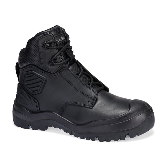 Steel Leather Ankle Boot S3 SC HRO HI CI LG SR FO, 37, R, Black