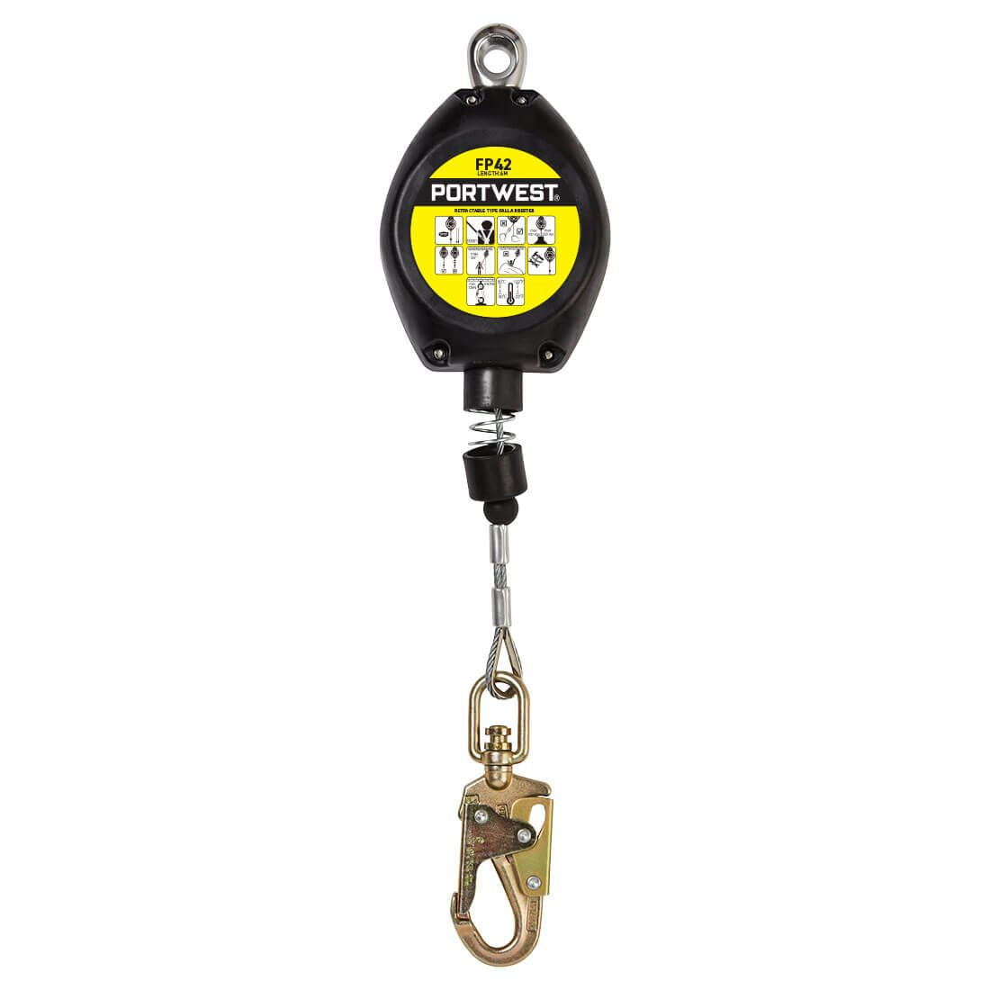 6M Retractable Fall Arrest Block, , R, Black