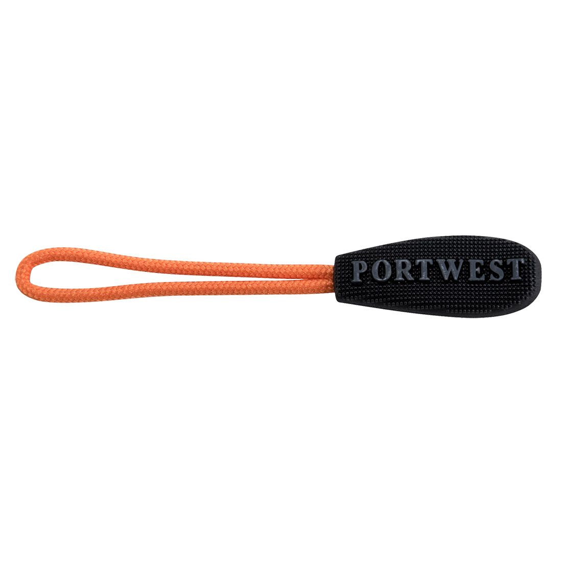 Replaceable Zip Pullers, , R, Orange