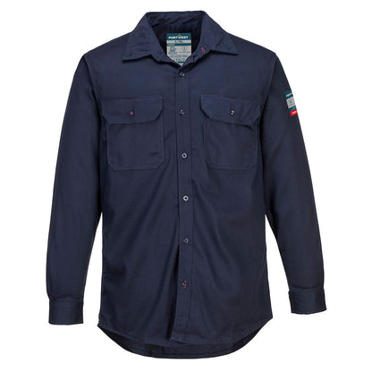 Bizflame 88/12 FR Shirt, 4XL, R, Navy