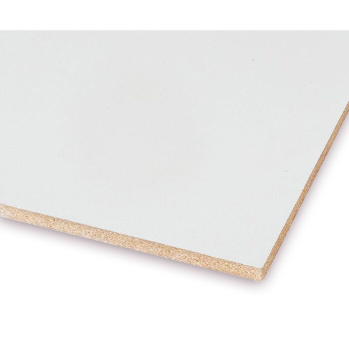 15mm White Melamine Faced MDF Board 2440mm x 1220mm (8' x 4')