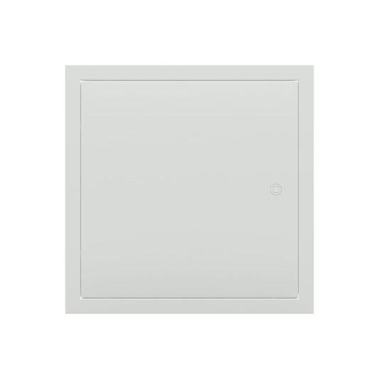 2 Hour Fire Rated White Picture Frame Metal Access Panel 450mm x 450mm