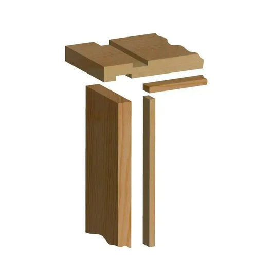 32mm x 115mm Whitewood Door Lining Set and Stops 838mm Doors (Finish 27.5mm x 108mm)