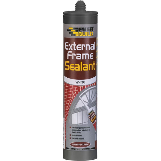 Everbuild Window & Door External Frame Sealant Brown 290ml