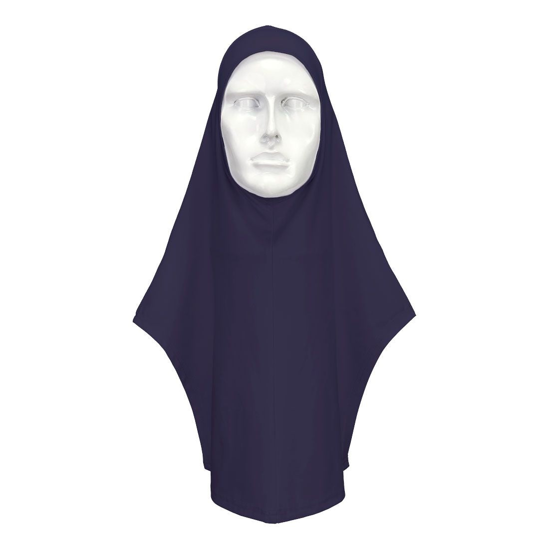 Workwear Hijab, , R, Navy