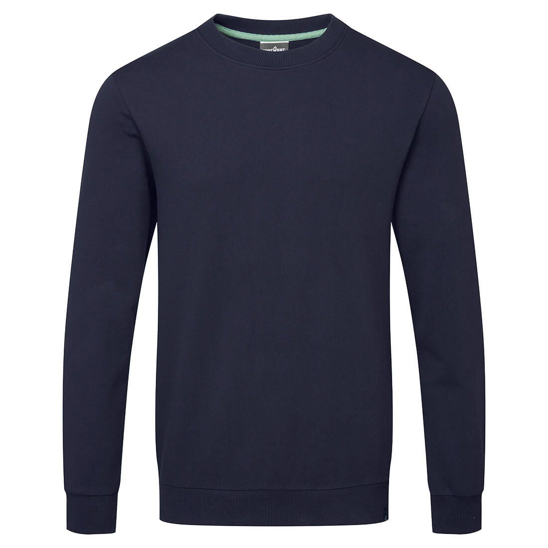 Organic Cotton Recyclable Sweatshirt, L, R, Navy