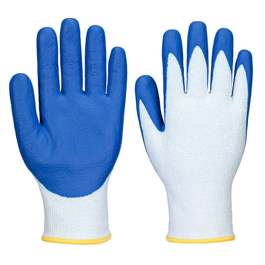 FD Cut C13 Nitrile Glove, L, R, Blue