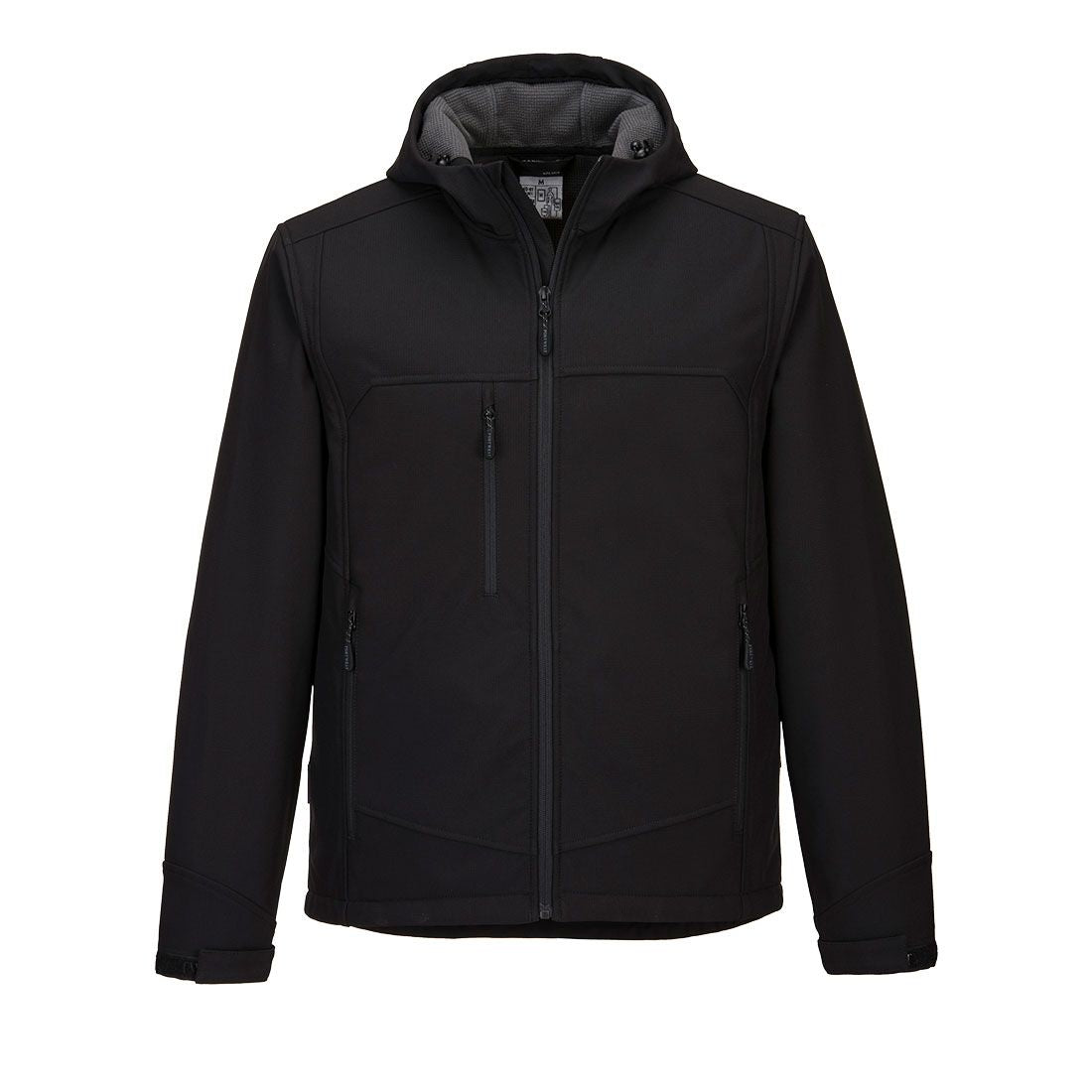 KX3 Hooded Softshell (3L), M, R, Black