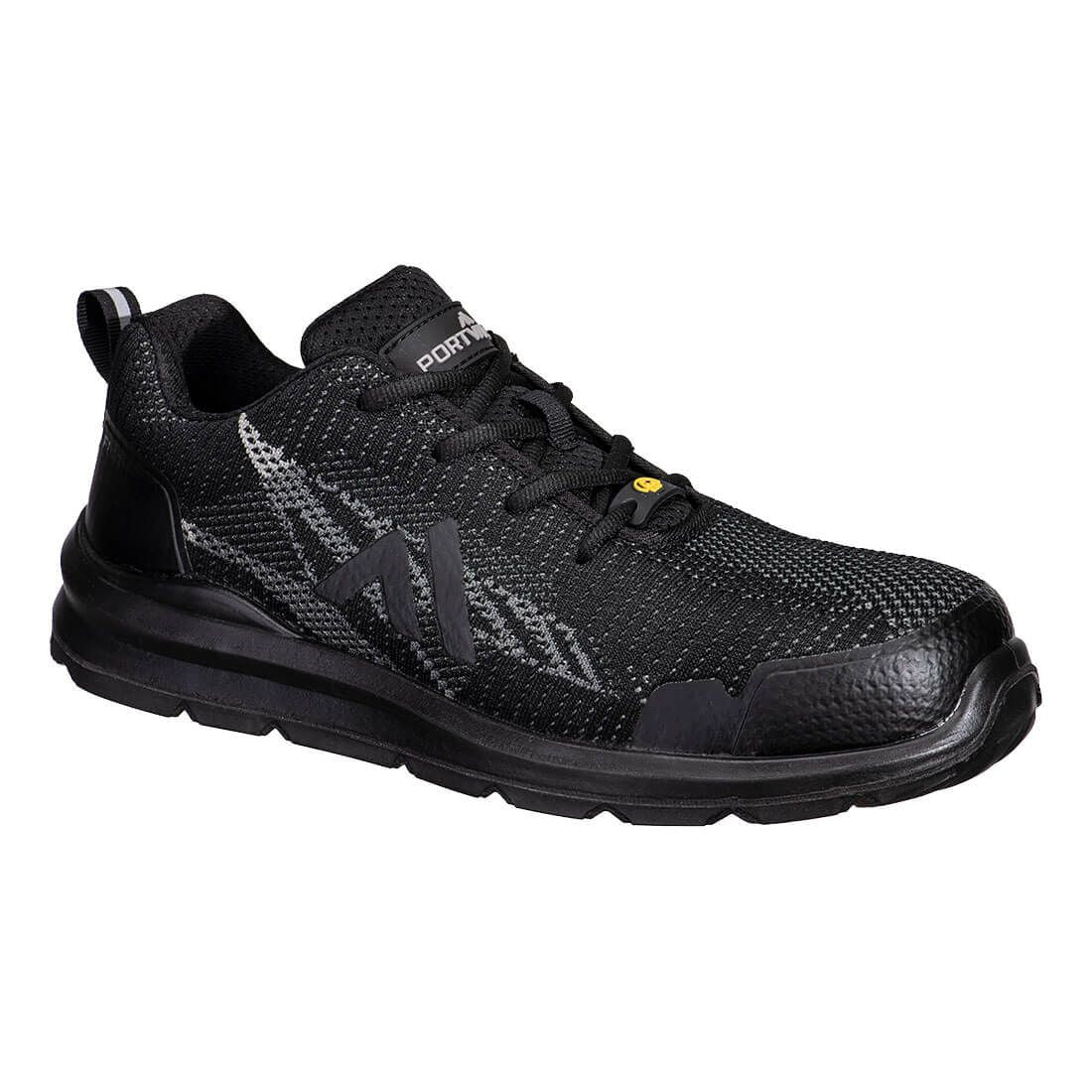 Composite Textile Trainer S1PS ESD SR FO, 36, R, Black/Zoom Grey