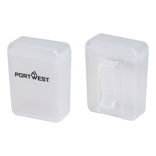 Ear Plugs Storage Box (Pk50), , R, White
