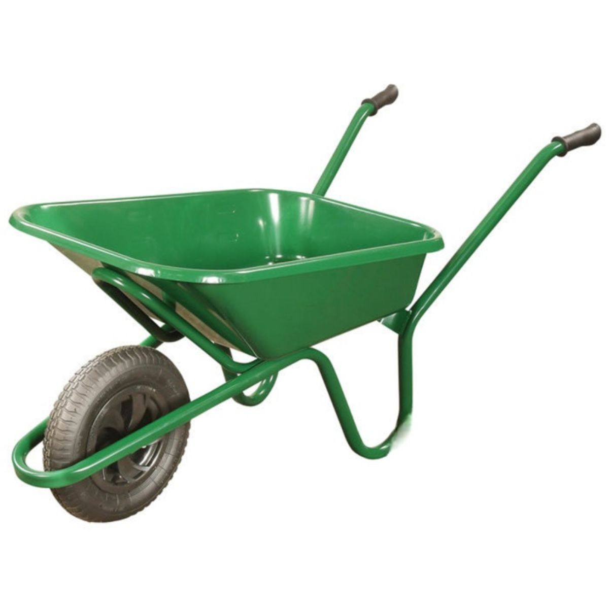 WALSALL EGP ENDURANCE HEAVY DUTY PNEUMATIC WHEEL WHEELBARROW 90l GREEN