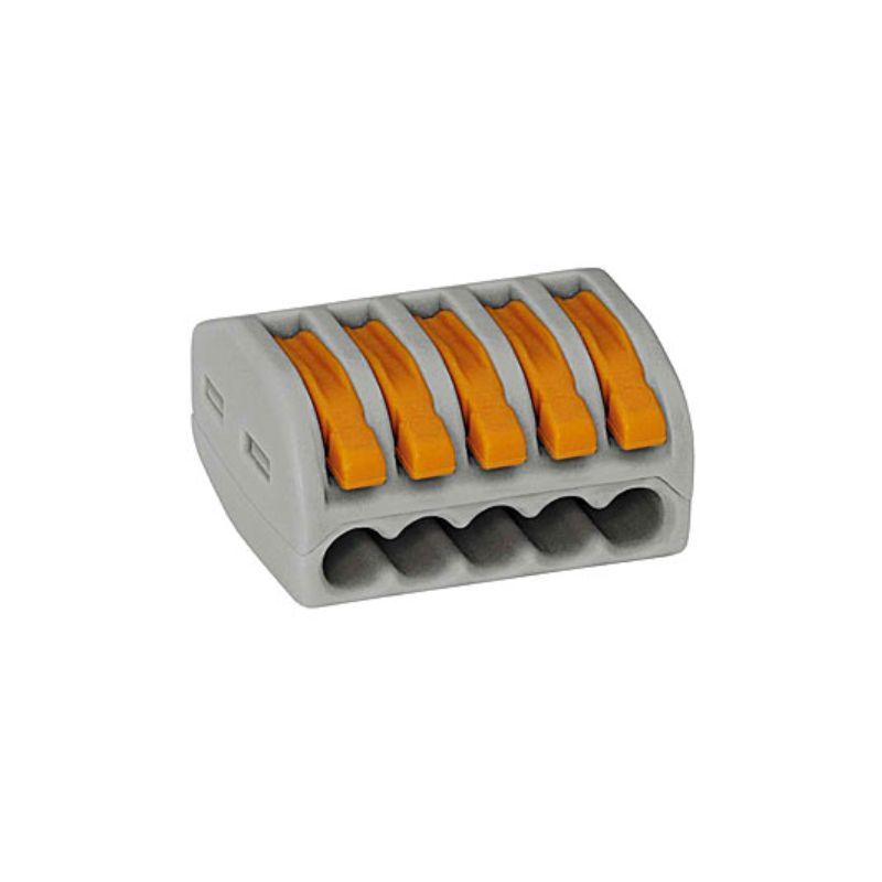 WAGO 51003263 4.0mm LEVER CONNECTOR 5WAY (PACK 10)