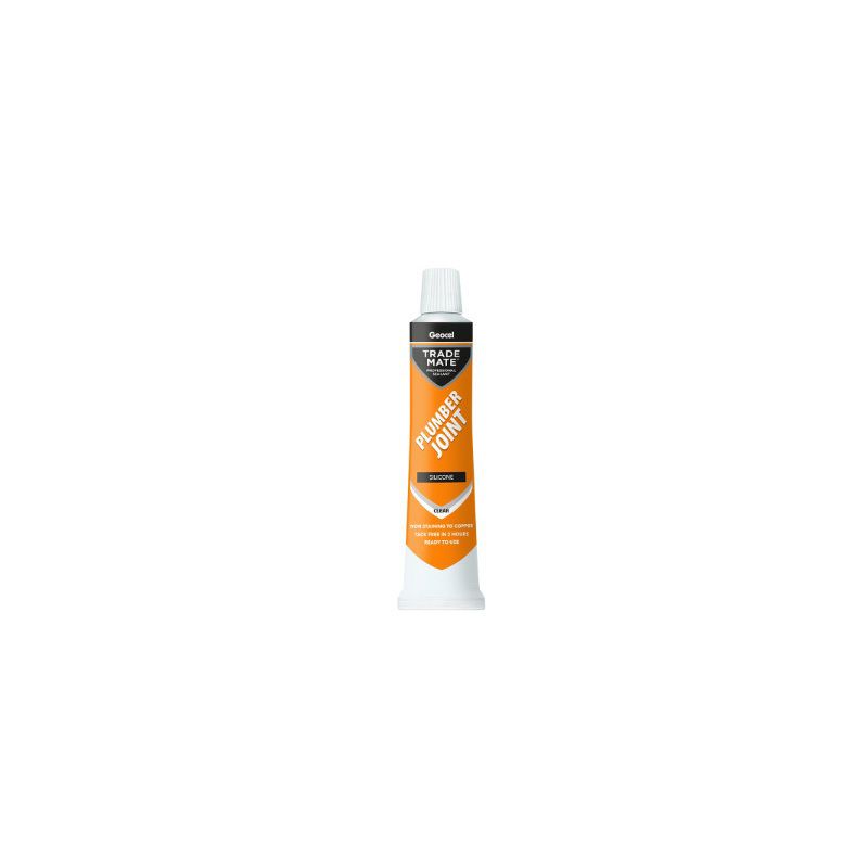 GEOCEL PLUMBA 50ml SILICONE JOINTING COMPOUND & SEALER CLEAR 2940451