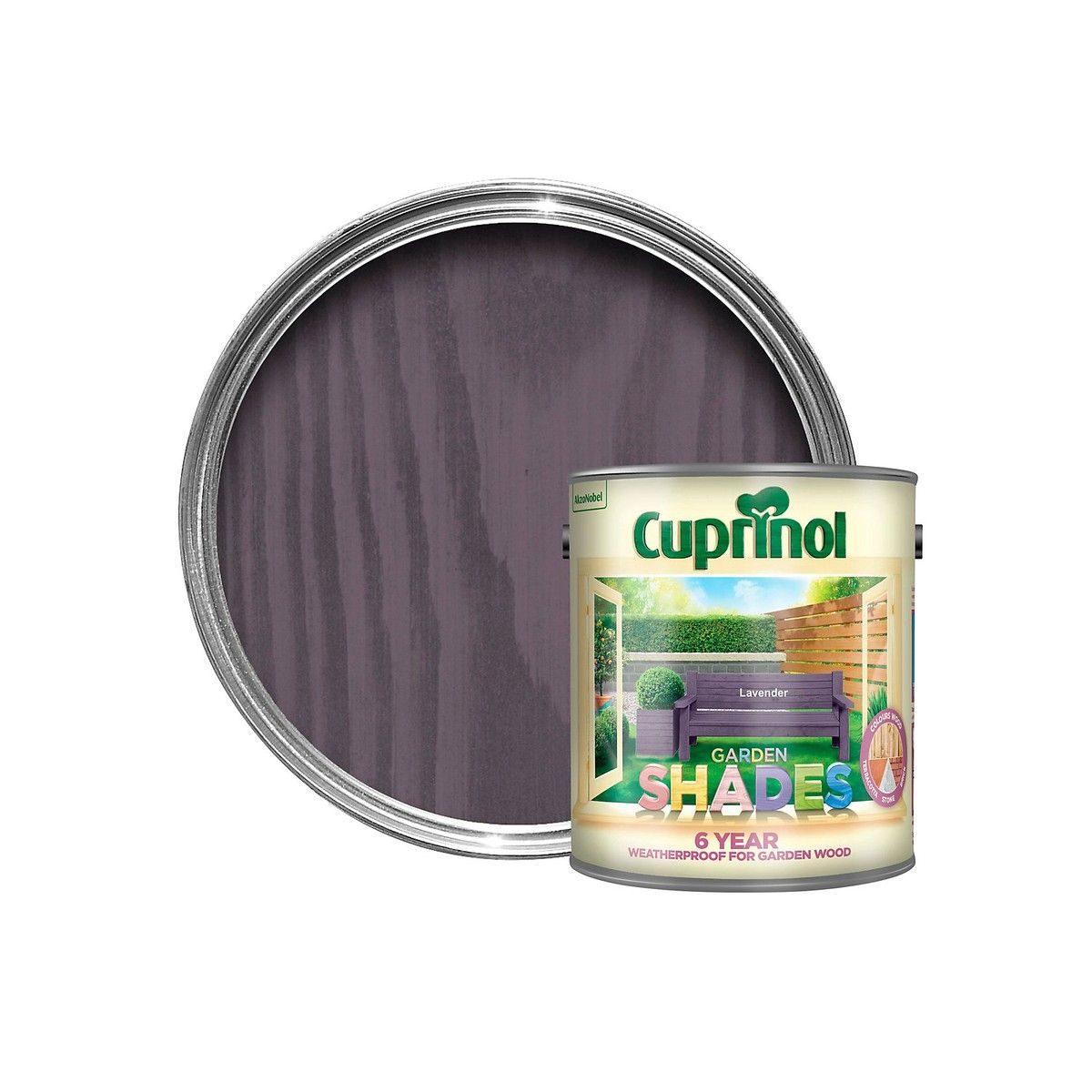 CUPRINOL GARDEN SHADES PAINT 2.5l LAVENDER 5092557