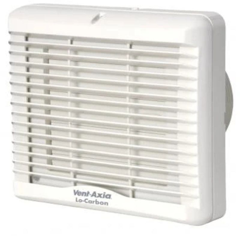 VENT-AXIA LO-CARBON VA150HP HUMIDITY CONTROLLED FAN WITH WITH PULLCORD 459125