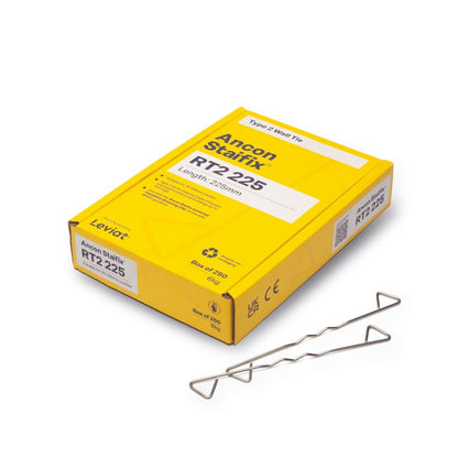 ANCON STAIFIX RT2 GENERAL PURPOSE WALL TIE 225mm (BOX 250) RT2225BOXS