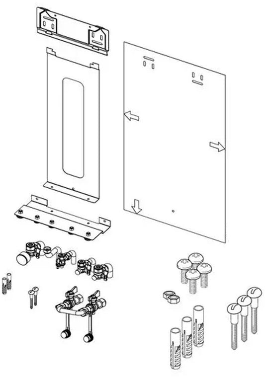 IDEAL LOGIC PRE-PIPING KIT 211041 102384