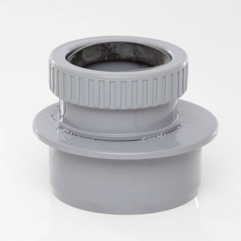 POLYPIPE SOIL REDUCER 82 x 50mm SD101 SD101G GREY