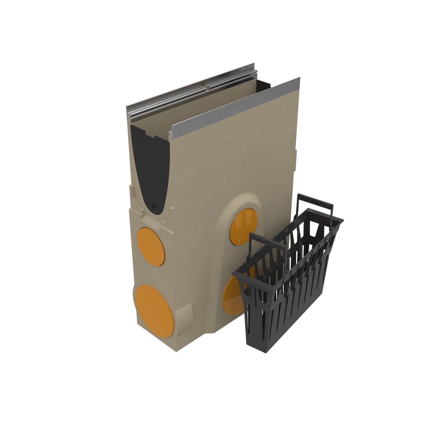 ACO UNI SUMP C/W BUCKET GALV RAIL 500mm M150D 23158
