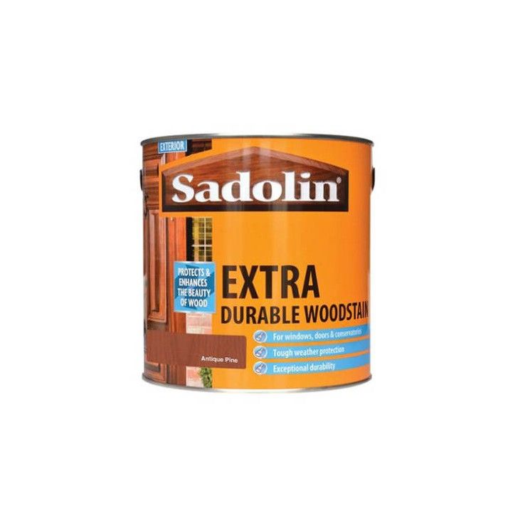 SADOLIN EXTRA EXTERIOR WOODSTAIN 2.5l ANTIQUE PINE 5028529