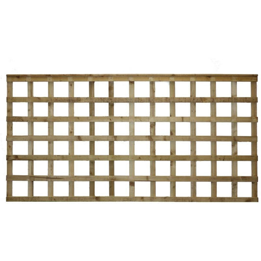 TAFS SALOP SQUARE TRELLIS PANEL 6 x 3' PT GREEN P3TT