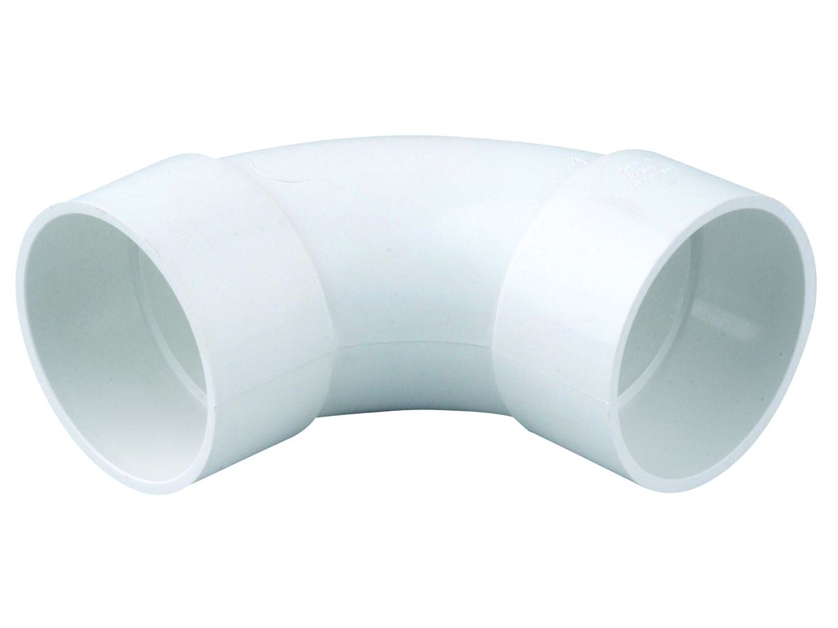 OSMASOIL BEND 87.5deg 40mm 5Z161W WHITE