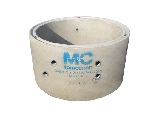 F P MCCANN 1200mm DIA x 750mm PCC SOAKAWAY RING W/ STEPS 2892