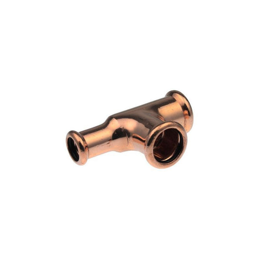 YORKSHIRE XPRESS S26/7130 COPPER TEE REDUCED ONE END 22 x 15 x 22mm 38510