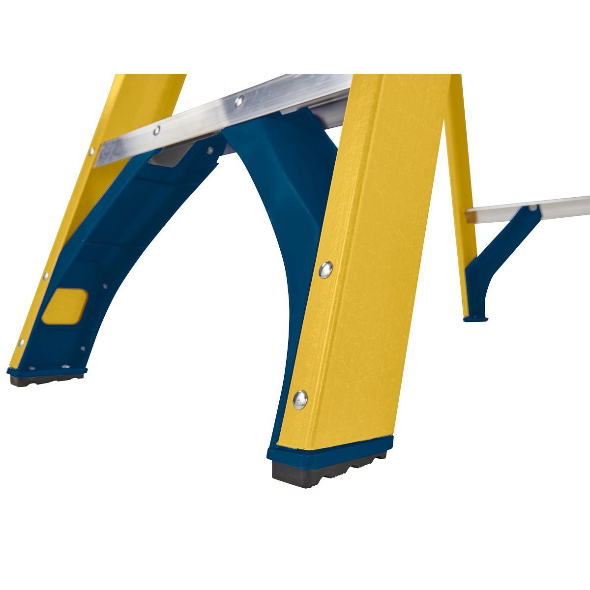 WERNER FIBREGLASS SWINGBACK STEPLADDER 5 TREAD 7160518