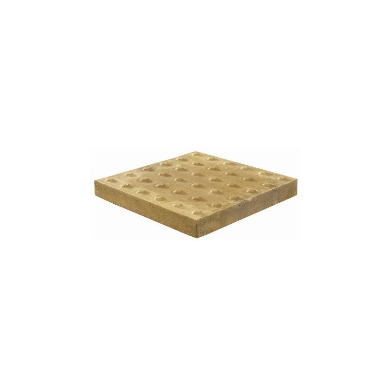 CHARCON BLISTER / TACTILE SLAB 450 x 450 x 50mm YELLOW / BUFF 46878
