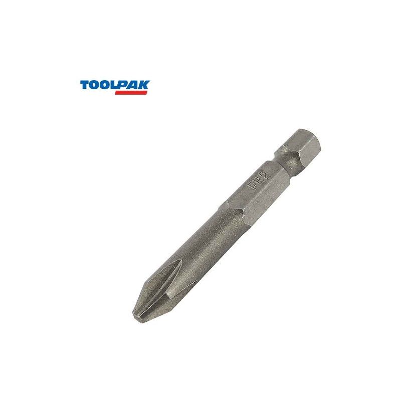 TOOLPAK PH2S50 POWERDRIVE BIT PH2 50mm (3)