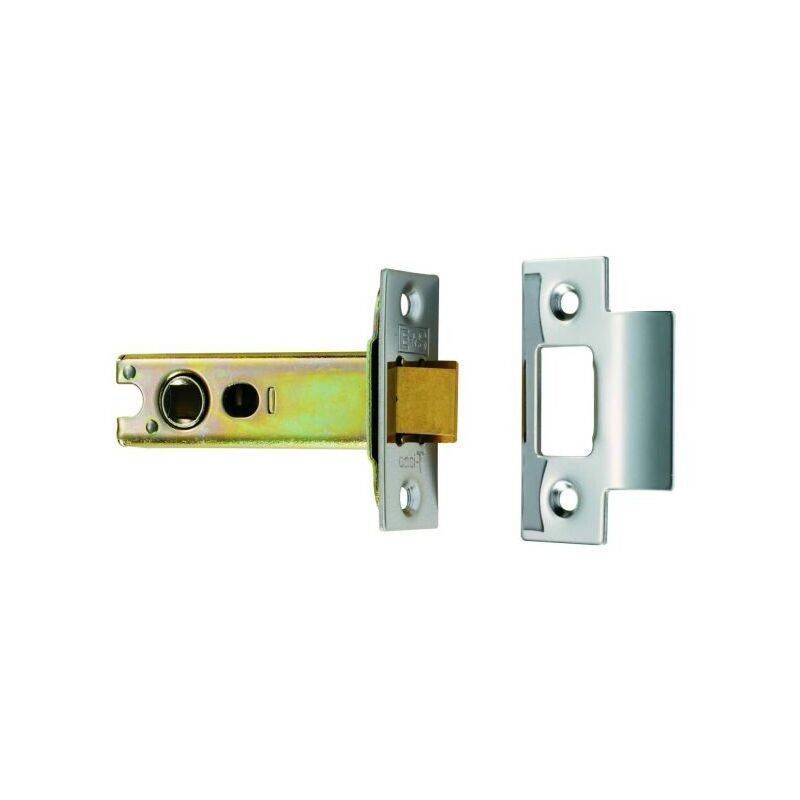 CARLISLE BRASS EASI-T-H/S TUBULAR LATCH 76mm TLS5030BSS/SSS