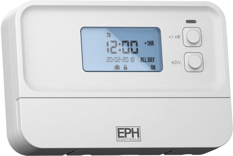 EPH 1 ZONE TIMESWITCH 7 DAY 5/2 DAY OR 2 24HR C/W VOLT FREE CONTACTS A17