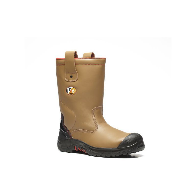 V12 VR690 GRIZZLY ANKLE SUPPORT RIGGER BOOT TAN SIZE 11 VR690.01/11