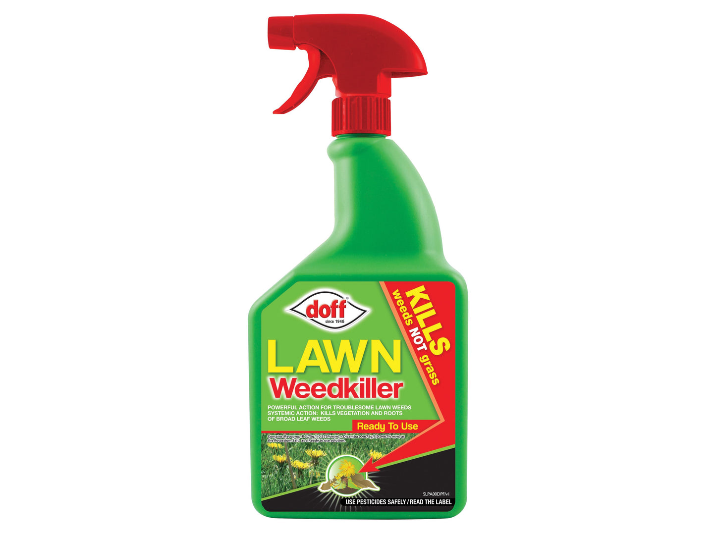 DOFF DOFFLPADOF01 RTU LAWN WEEDKILLER SPRAY GUN 1l