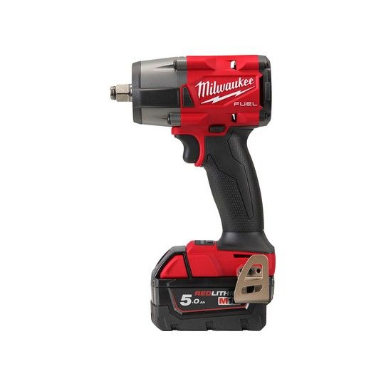 MILWAUKEE M18FMTIW2F12-502X 18v 1/2 INCH IMPACT WRENCH WITH 2 x 5.0ah BATTERIES