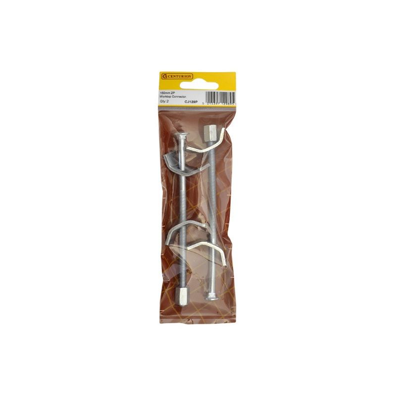 CENTURION CJ129P PREPACKED ZINC PLATED WORKTOP CLAMPS
