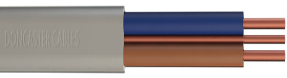 DONCASTER CABLE H6242Y710G050 6242Y PVC BASEC 10.0mm GREY