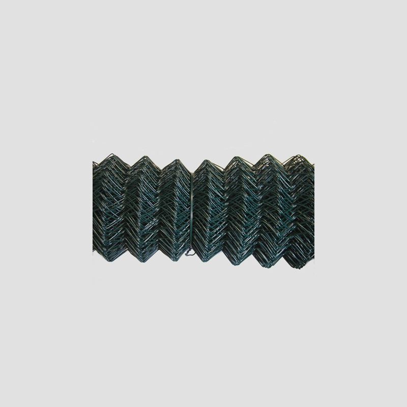 GREEN PLASTIC COATED CHAIN LINK FENCING 1200 X 50MM 3.15/2.24 25m OJ029085