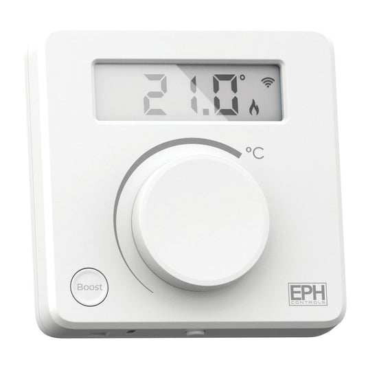 EPH RF ROOM THERMOSTAT C/W BOOST BUTTON FOR R_7-RT & EMBER RFR