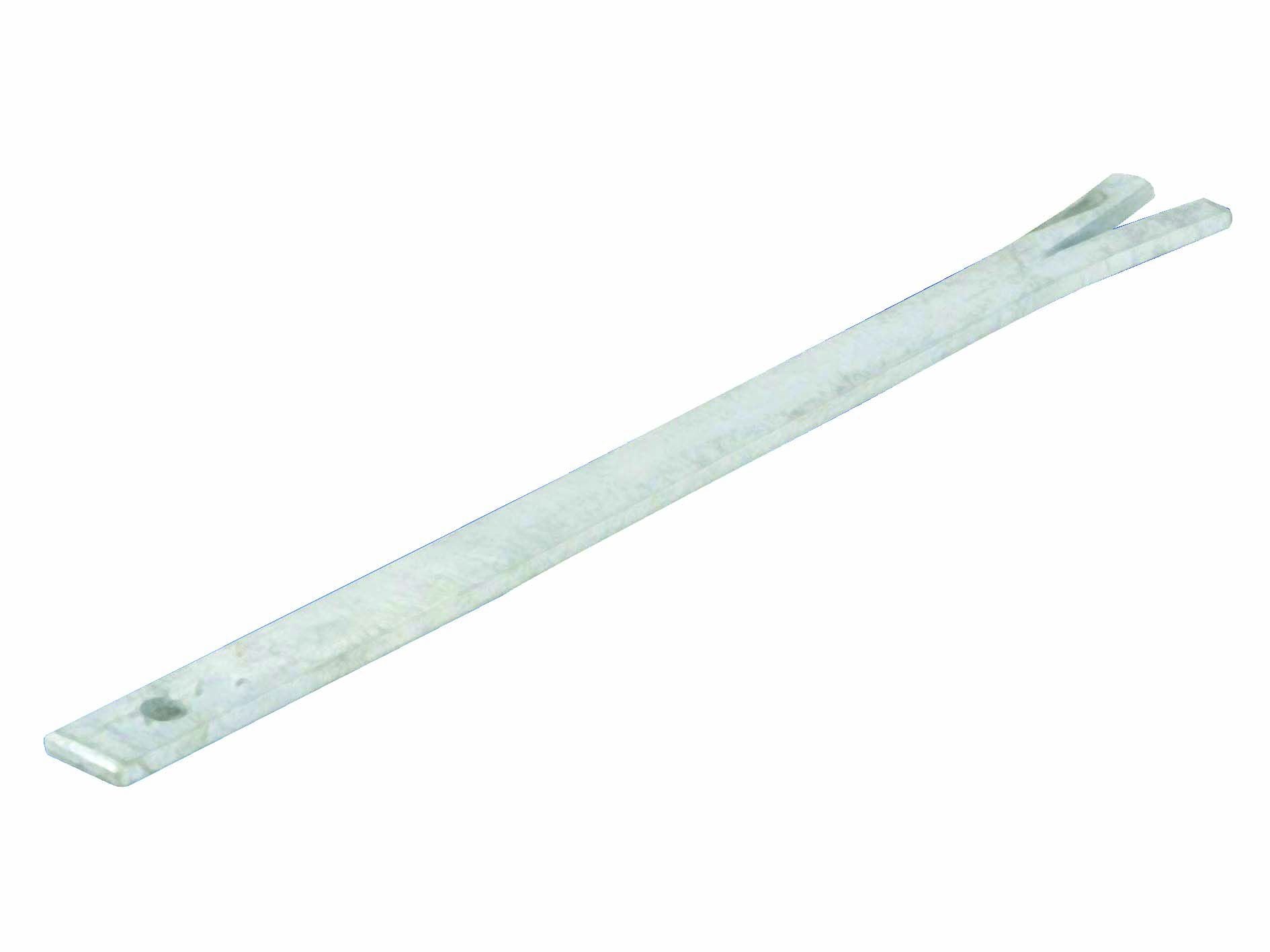 OSMA 0T986 ROUND STEEL BUILD-IN SPIKE 300 x 68mm 0T986B BLACK
