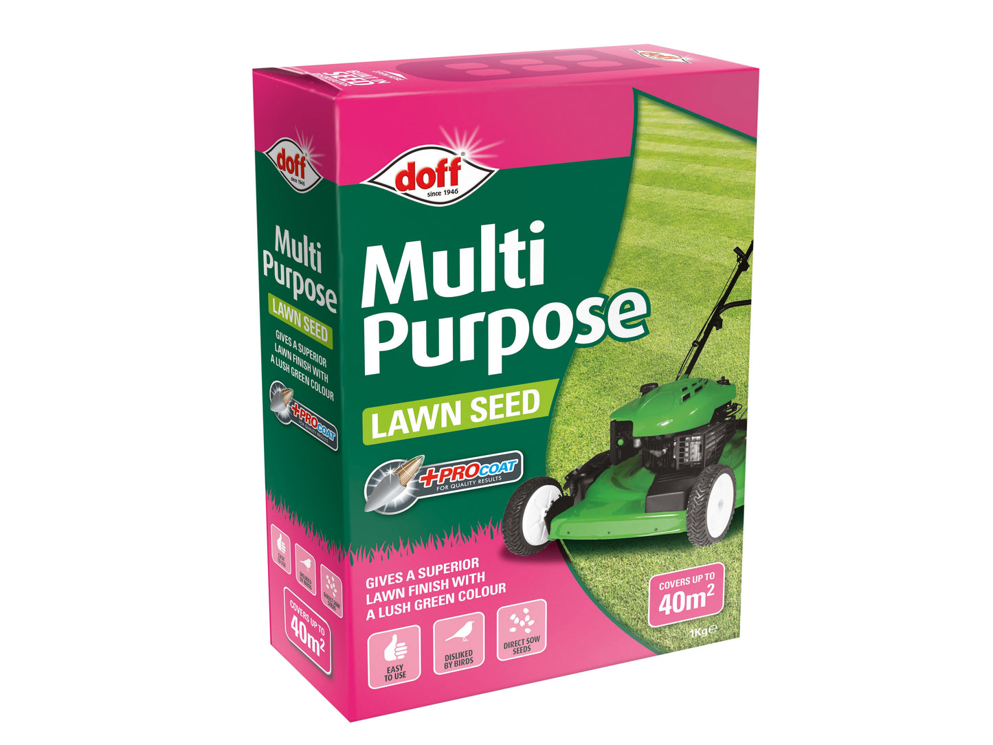 DOFF DOFFLDA0001 MULTI-PURPOSE LAWN SEED 1kg (40m2)