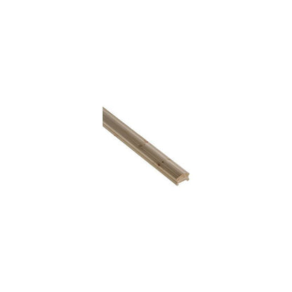 PINE LOW PROFILE HANDRAIL 2.4m x 41mm GROOVE LHR2.441P