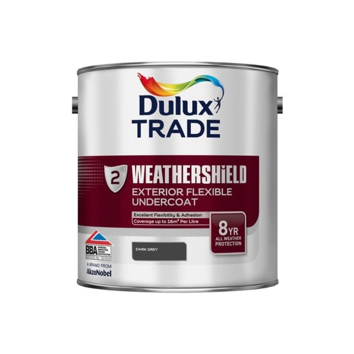 DULUX TRADE WEATHERSHIELD UNDERCOAT 1l DARK GREY 5180256