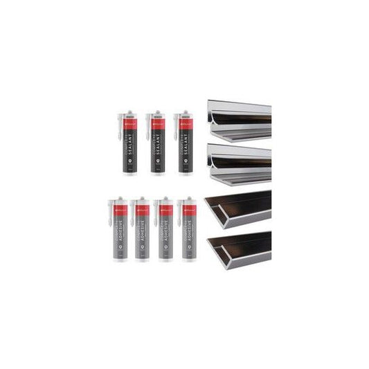 SWA-INSTKIT-3SIDED WETWALL ALLOY 3 SIDED INSTALLATION KIT
